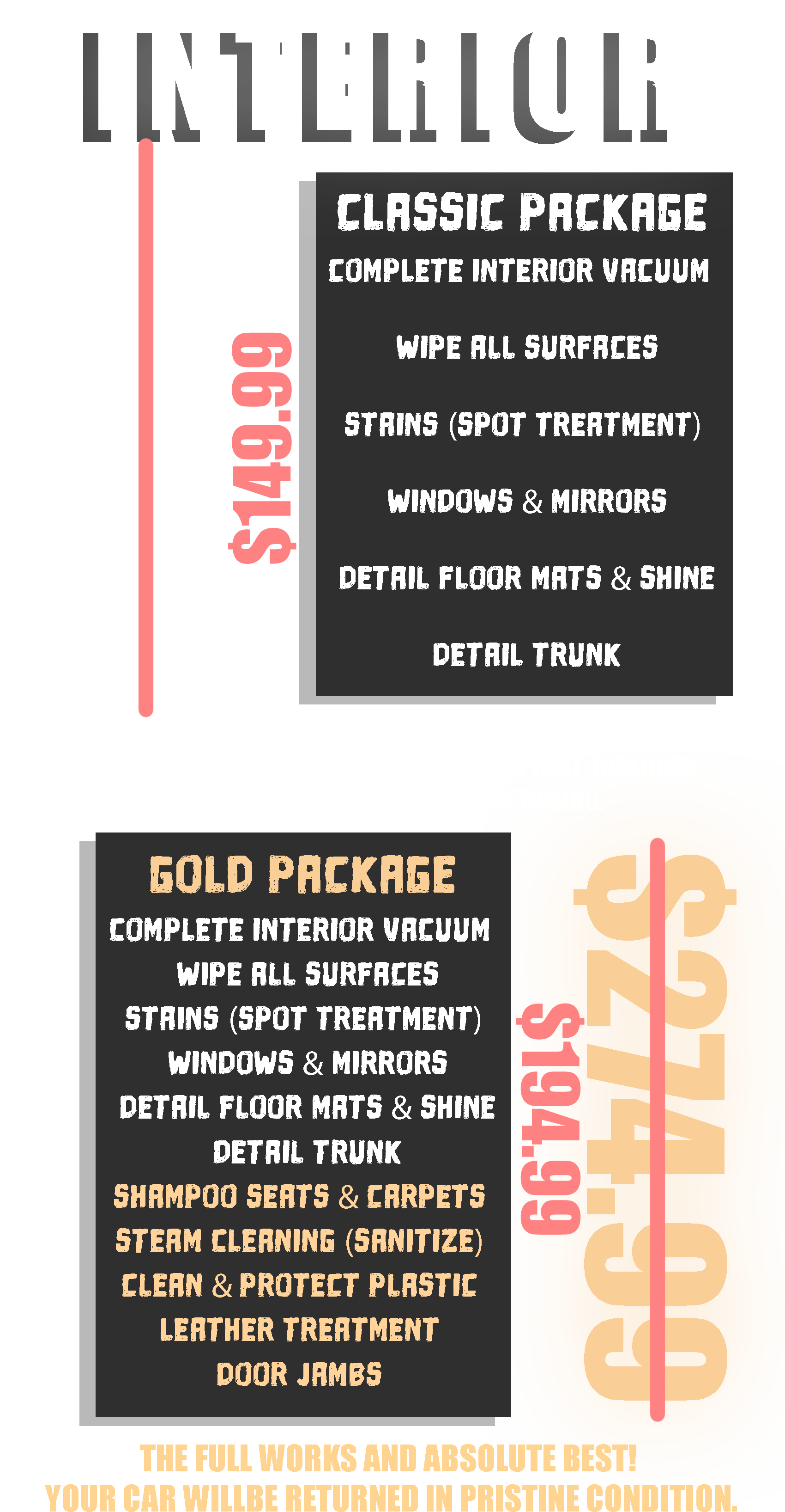 Mobile car detailing interior cleaning Tampa FL